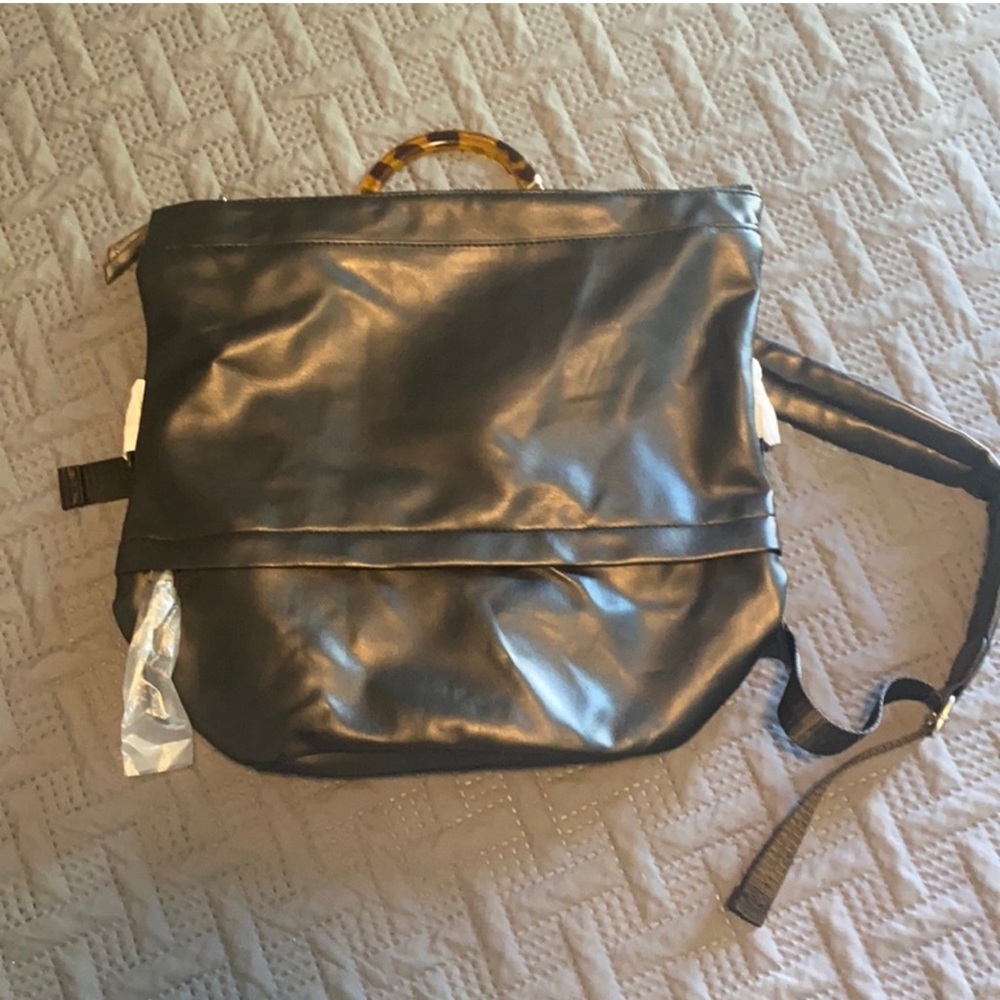 NWT Wet Seal : Faux Leather Backpack